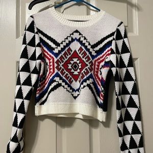 Mink Pink Crop Sweater